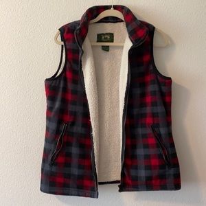 Stillwater Supply Co cozy, Sherpa lined vest